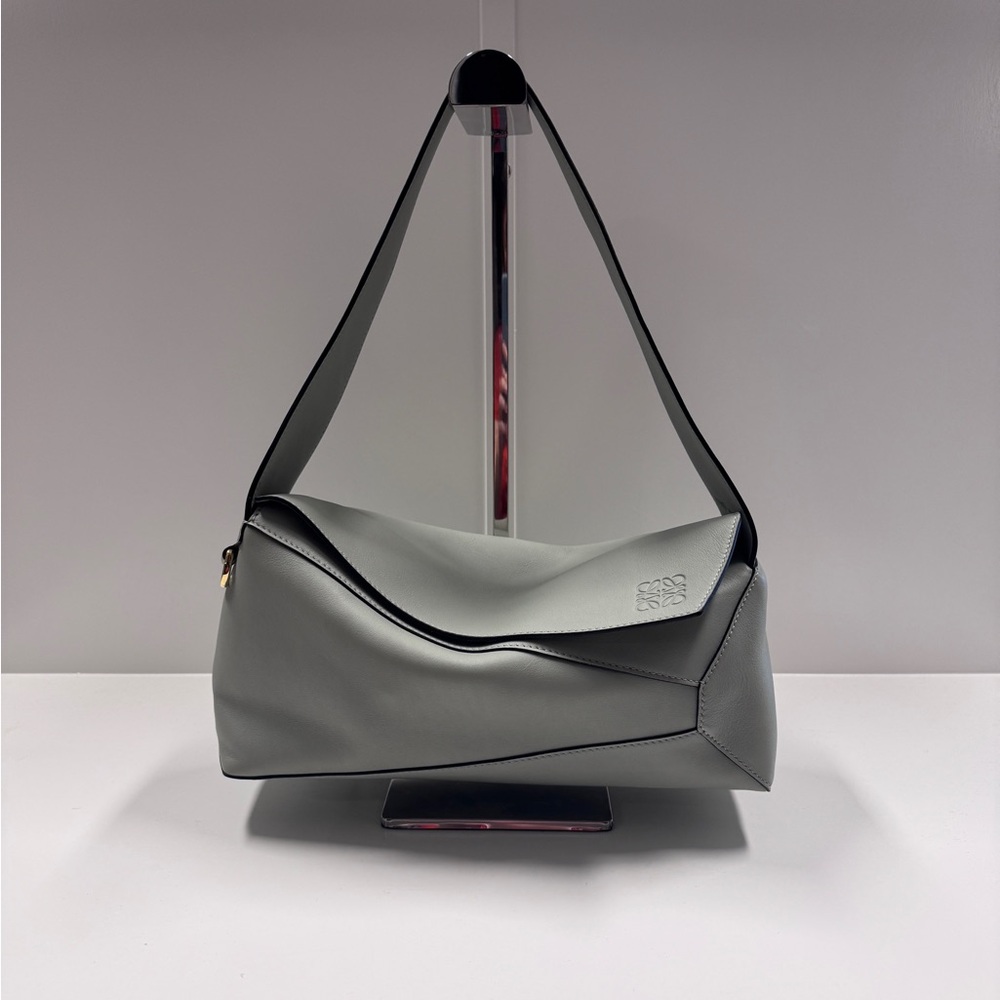 Loewe Ash Grey Hobo Puzzle Bag